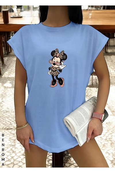 BENROMA 1 tricou este un cadou pentru achiziții de 6 și mai sus în coș - tricou fără mâneci imprimat