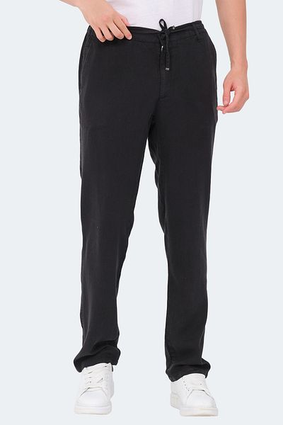 Slazenger Μαύρο ανδρικό παντελόνι EARN