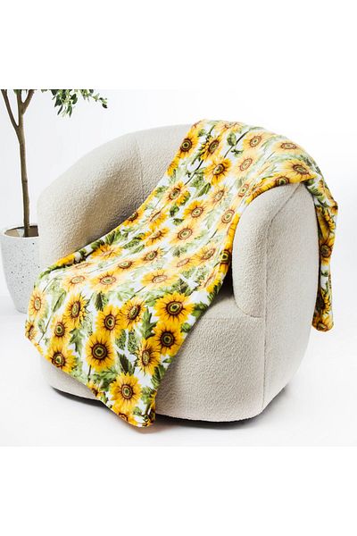 Orange Bed & Bath SUPER SOFT SUNFLOWER  Blanket 152 × 178 cm