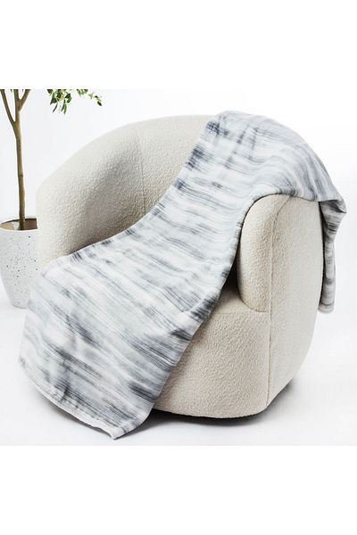 Orange Bed & Bath SUPER SOFT RIPPLING  Blanket 152 × 178 cm