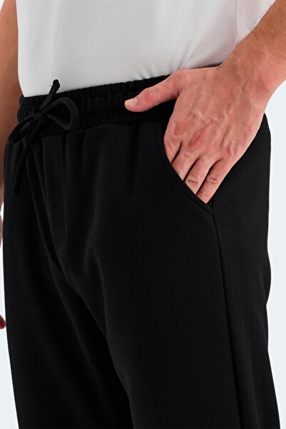 Slazenger NADICA Erkek Cepli Siyah Eşofman Altı