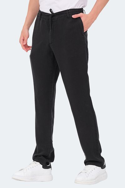 Slazenger Μαύρο ανδρικό παντελόνι EARN