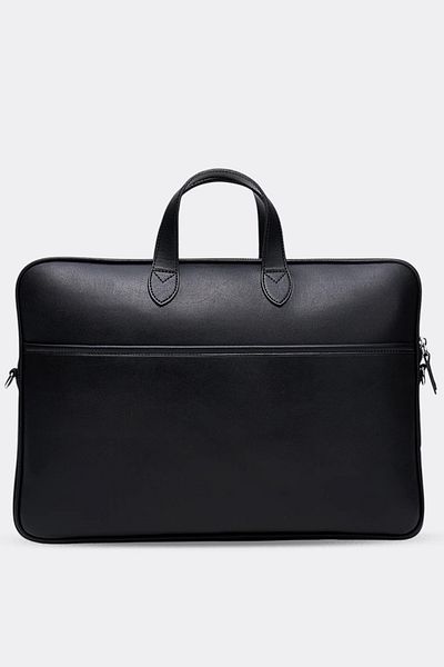 MORCA Macbook Air Pro 13.3"& 14"inch Laptop Briefcase Black Natural