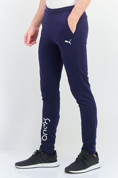 Puma Men Slim Fit Outdoor Sweatpants, Navy