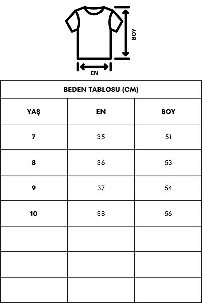 Via Girls Body pentru fete de 7-10 ani, 100% bumbac, cu gât crew - Îmbrăcăminte cu mânecă scurtă