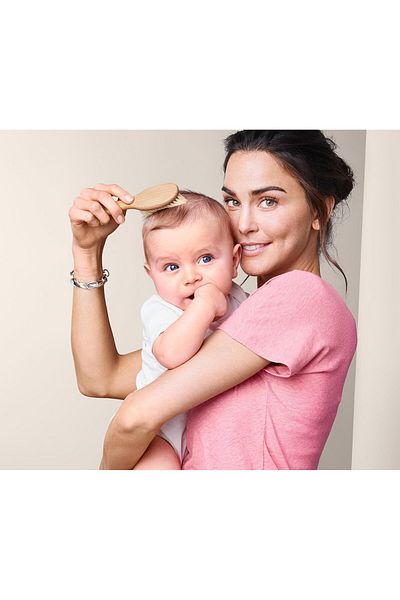 Tchibo Baby Natural Hair Brush, Beige