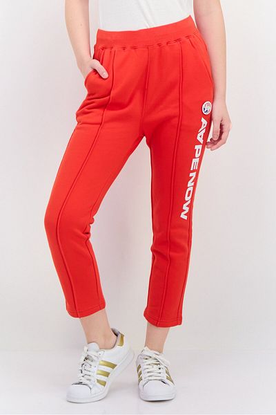 Aape By A Bathing Ape Women Regular Fit Graphic Print Sweatpant, Red