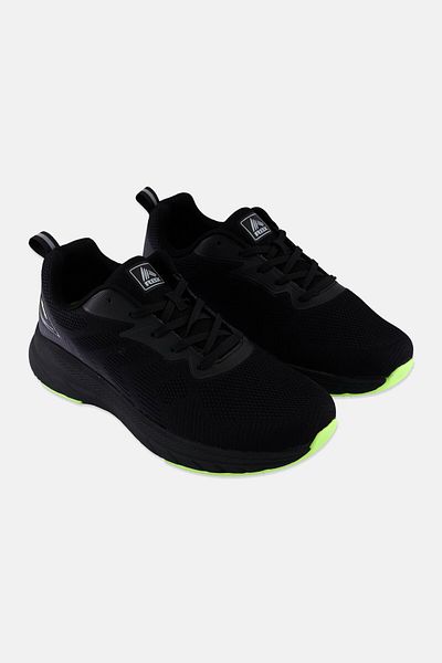 RBX Men Lace Up Outdoor Shoes, Black