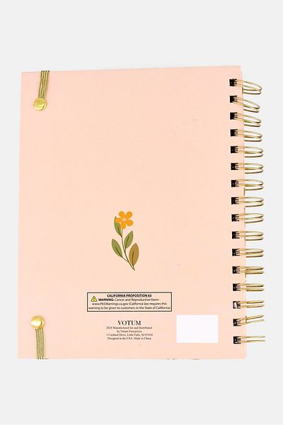 Votum 2025 Monthly Agenda, Pink