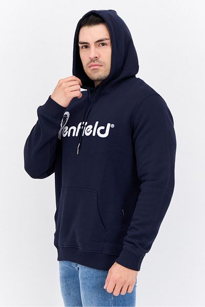 Penfield Men Hooded Brand Logo Long Sleeve Sweatshirts, Navy