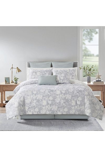 Orange Bed & Bath طقم سرير مزدوج ليلاني 12 قطعة 269 × 239 سم
