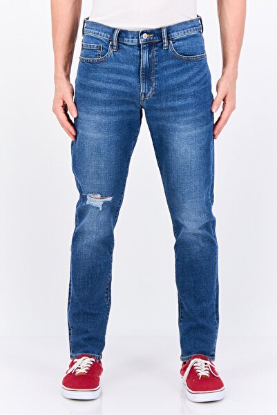 GAP Men Slim Fit Wash Stretchable Denim Jeans, Blue