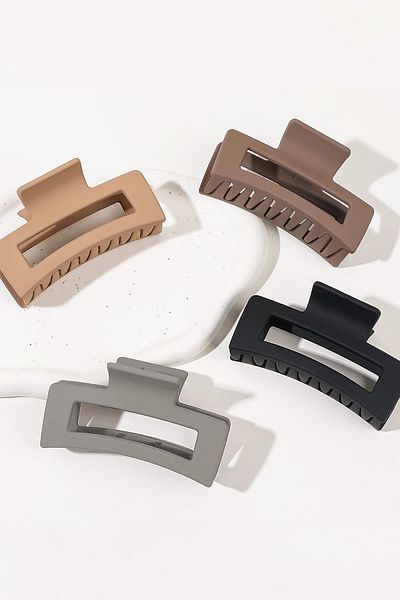 AURRARİ Set de 4 catarame maro pastel