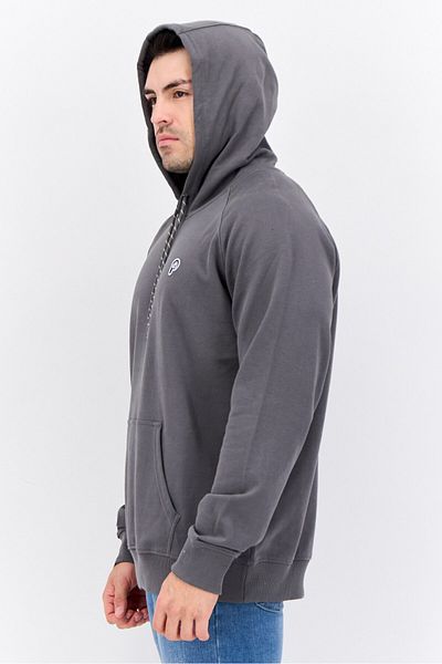 Penfield Men Hooded Embroidered Logo Long Sleeves Hoodies, Grey