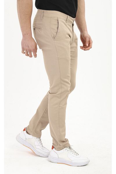 TOM FREE STORE Men's Comfortable Fit Lycra Stretchy Cotton Trousers