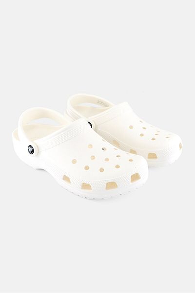 Crocs Men Sling Back Classic Clogs, White