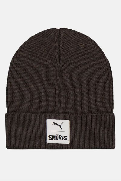 Puma x The Smurfs Kids Boy Crochet Bonnet, Grey