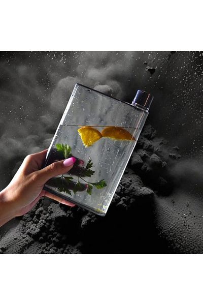 Perotti 16015 SAhArA BlAck A5 Memo FlAsk - 450 ml