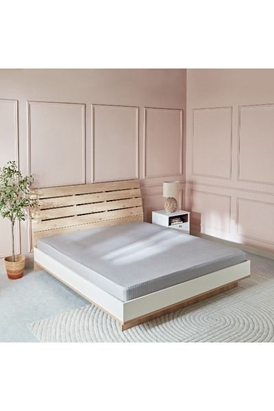Home Box Hamilton Super King BCI Cotton Flat Sheet - 270x260 cm