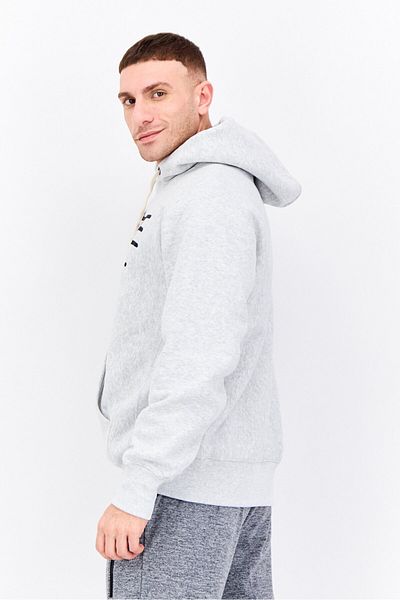 Champion Men Sportswear Fit Long Sleeve Outdoor Hoodies, Grey Heather