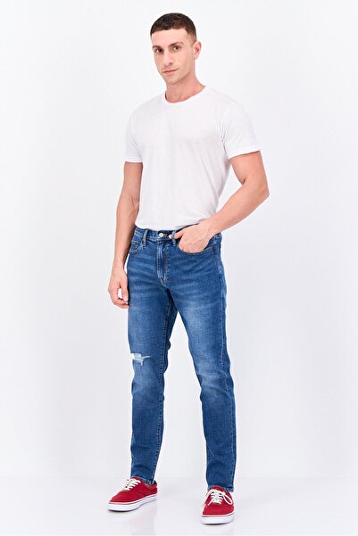 GAP Men Slim Fit Wash Stretchable Denim Jeans, Blue