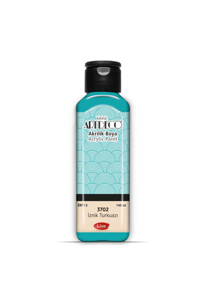 Artdeco Akrilik Boya 140 ml İznik Turkuazı 3702