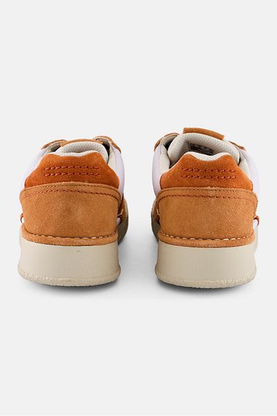 CLARKS Women Lace Up Casual Shoes, White Combo