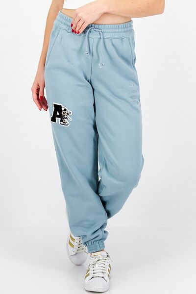 adidas Originals X Disney Women Sportswear Fit Drawstring Outdoor Jogger Pants, Slate Green