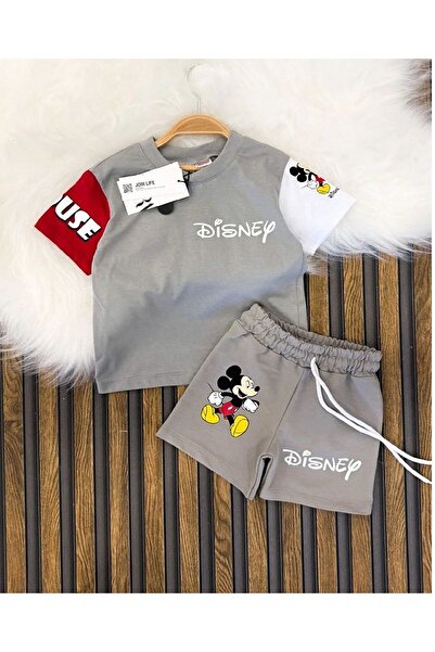 MİLANO KİDS طقم صيفي للأطفال - شورت سفلي وعلوي 100% قطن