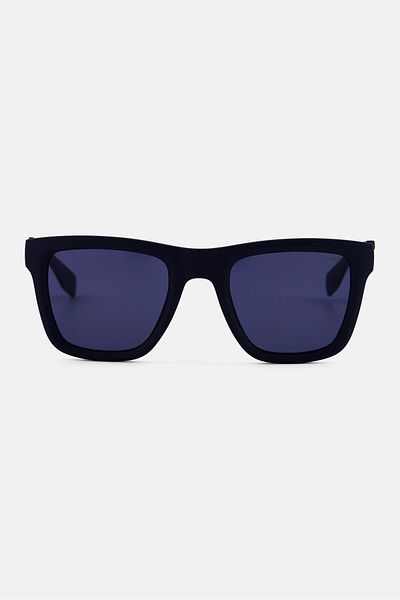 Fila Men Sf9416 Square Sunglasses, Navy
