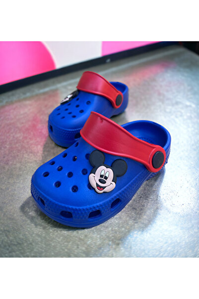 AkınalBella Mi̇cey Mouse Patterned Men's Cross Slippers