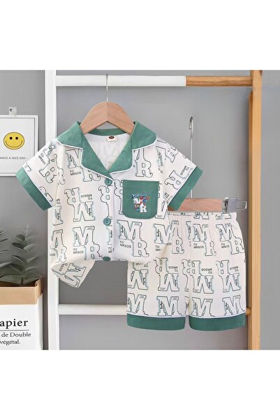 selvi wear First Quality 100% Cotton Children's Pajamas Set - Soft and Comfor...