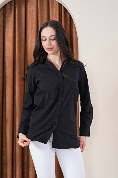 Elaxi Сорочка з еластичного попліну