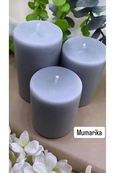 MUMARİKA Mumarika 3'lü Silindir Takım Set