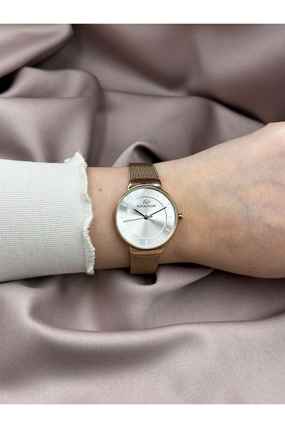 JG. Polo Club Rose Gold Wicker Jg. Polo Club Women's Watch