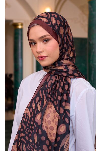 İpekhan Μαλακό σάλι Leopard Collection 3050