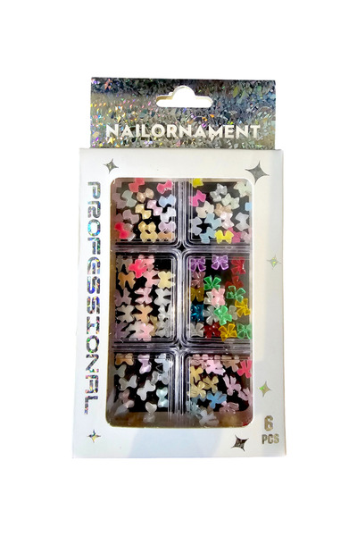 masterbest Nail art süsleme 6lı charm 16