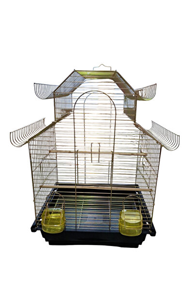 KAYA KAFES VE PETSHOP ÜRÜNLERİ BÜYÜK BOY ÇEKMECELİ EV TİPİ KAFES