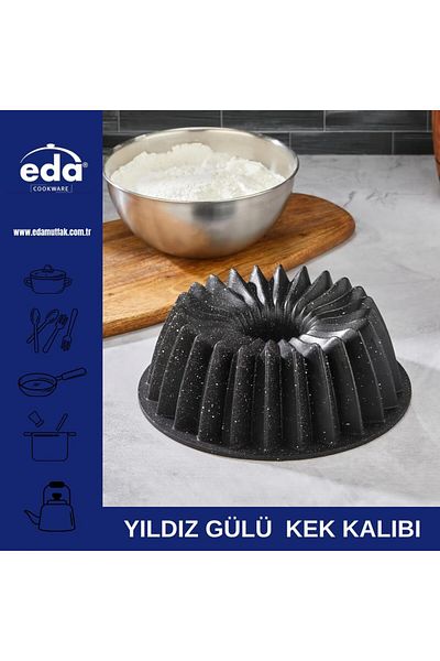 Eda Star Casting Granite Cake Mold 26 Cm