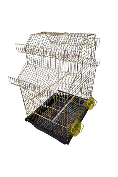 KAYA KAFES VE PETSHOP ÜRÜNLERİ BÜYÜK BOY ÇEKMECELİ EV TİPİ KAFES