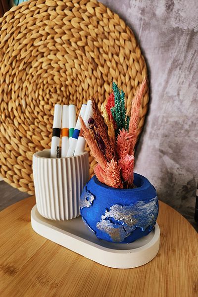 puridadesign Комплект държачи за моливи World Flowercasters