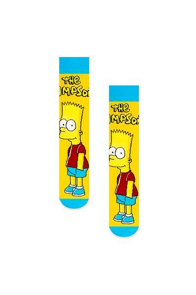 DE&BA SocksWear Unisex the Simpsons Patterned Socks