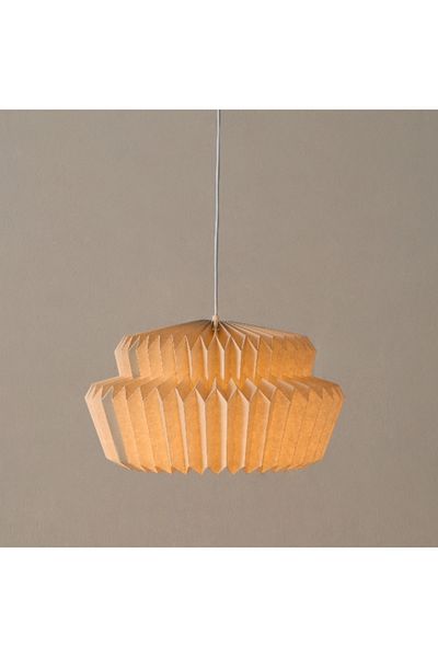 Home Box Tasha Metal Pendant Lamp with Canopy and Shade 40x22x150 cm