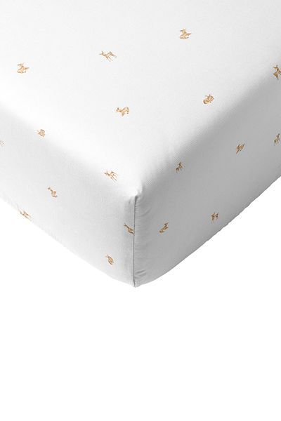 Casadora Baby Gazelle Cotton Satin Fitted Sheet Set 100X200 cm 50X70 cm