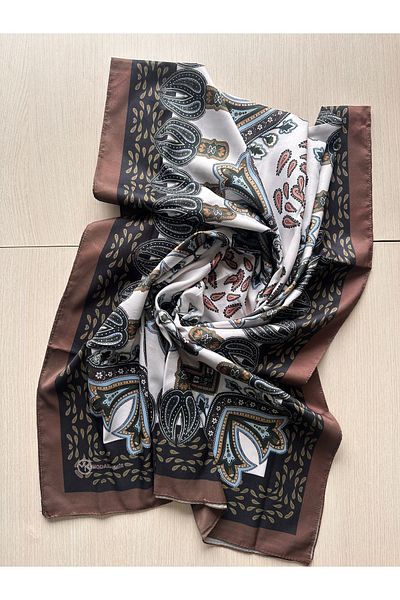 Modakaşmir 1 Color Soft Ethnic Shawl Patterned - Pack of 4 190X75