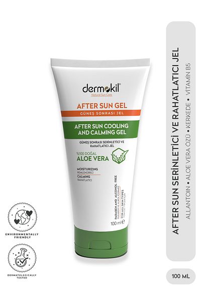 Dermokil After Sun Cooling and Relaxing Gel - 100 ml