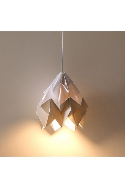 Home Box Tasha Paper Pendant Lamp with Canopy and Shade - 150 cm