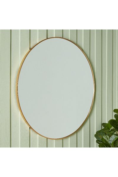 Home Box Sana Aluminium Frame Mirror - 100 cm