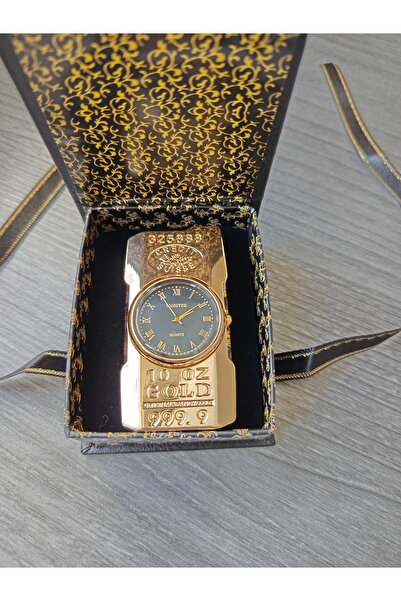Salgaro Saatli Çakmak Gold Hediye kutusunda gönderilecektir