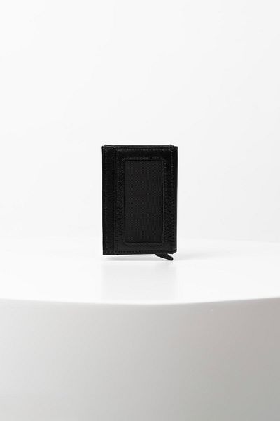 BAYDERİ Genuine Leather Valde - Card Holder Wallet with Mechanism